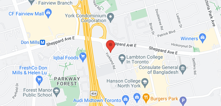map of #811 -275 YORKLAND RD